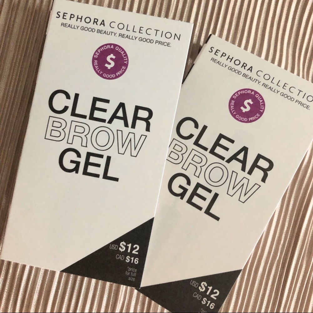 2 SEPHORA CLEAR BROW GEL